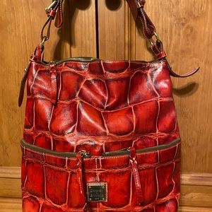 Dooney and Bourke Large Red Bag